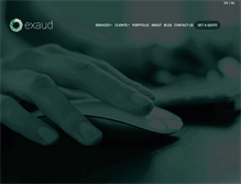 Tablet Screenshot of exaud.com